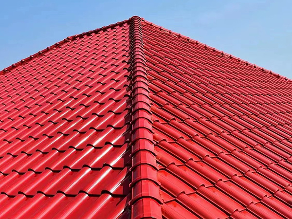 新型琉璃瓦，屬于一種屋頂建筑材料